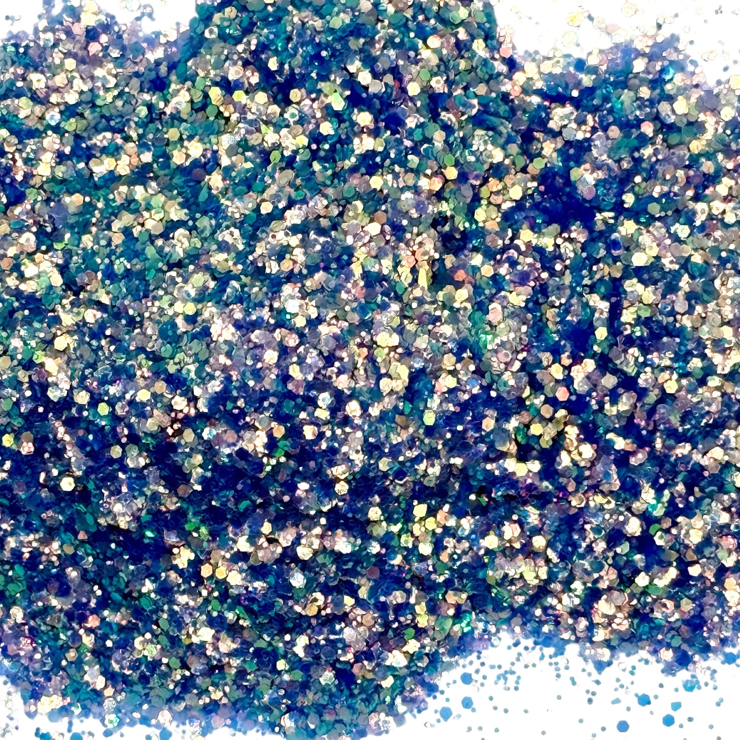 AZURE SKINNY : MINI CHUNKY GLITTER
