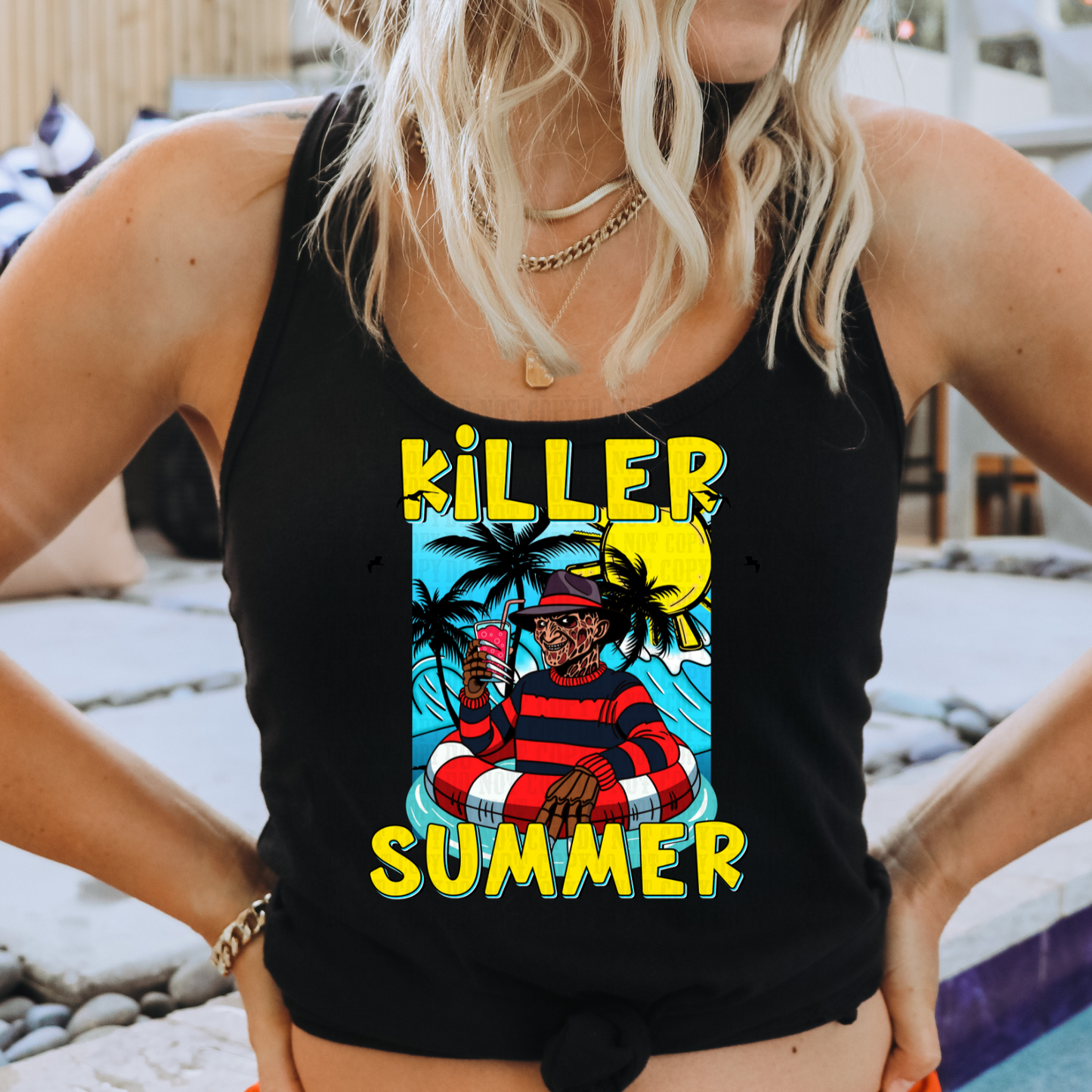 HORROR KILLER SUMMER FLOAT BOYS DTF