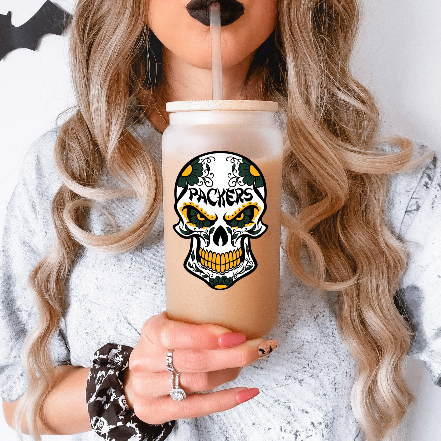 Cheese Skelly UV DTF Decal