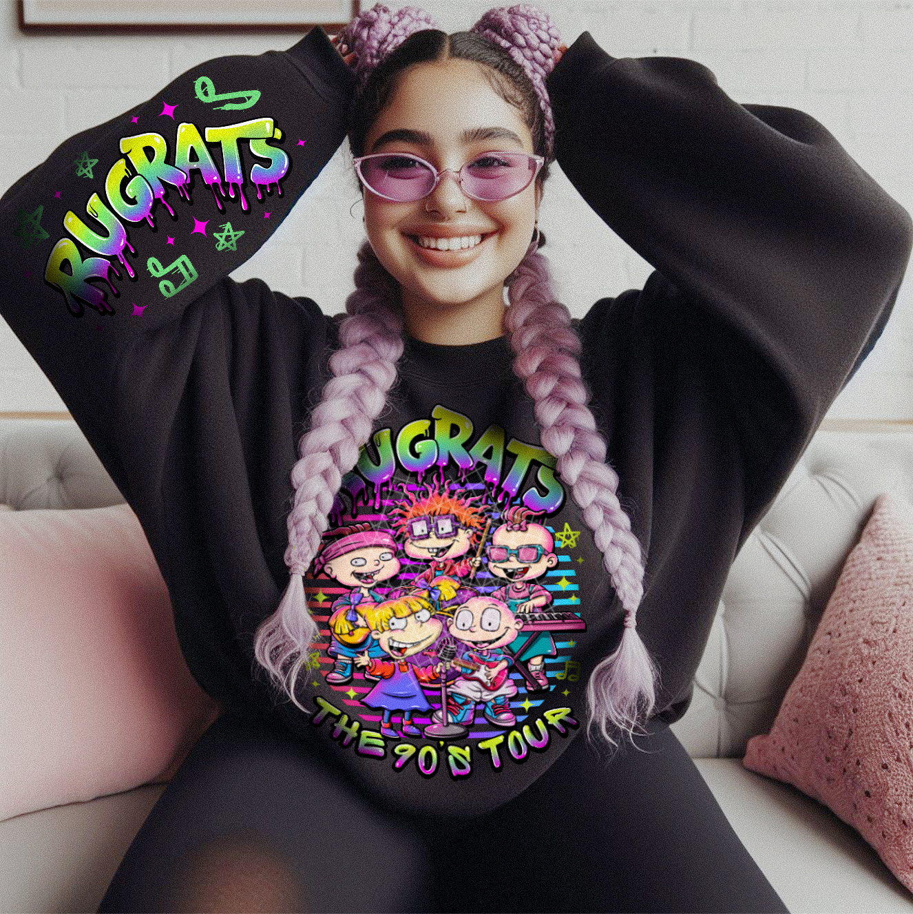 Rugrats with Sleeve Transfer