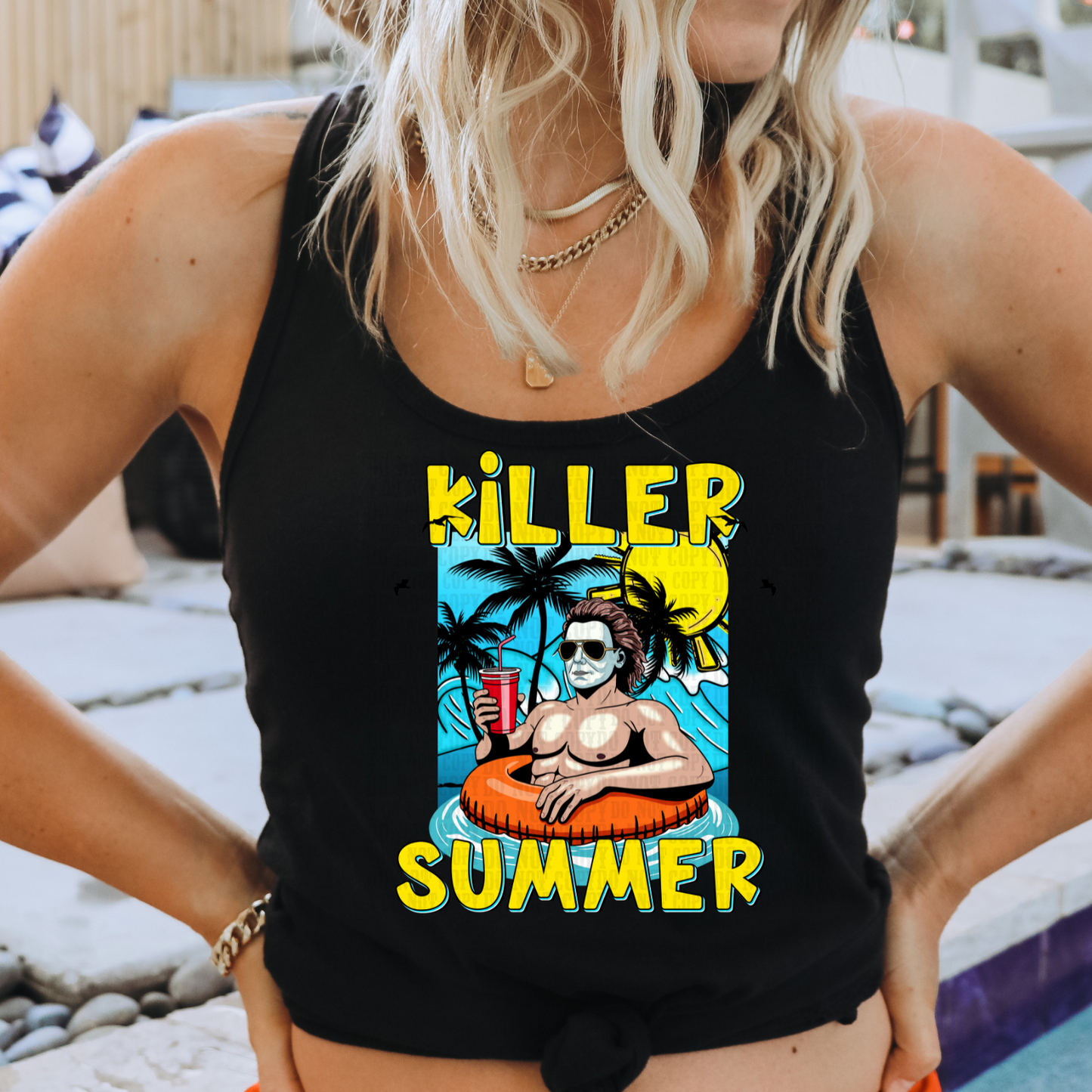 HORROR KILLER SUMMER FLOAT BOYS DTF