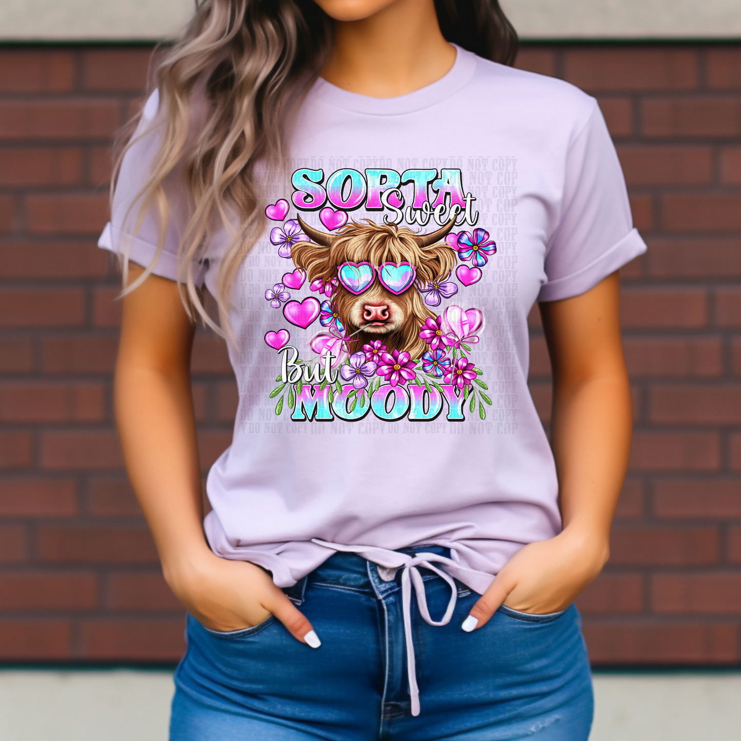 Sort of Moody DTF Transfer