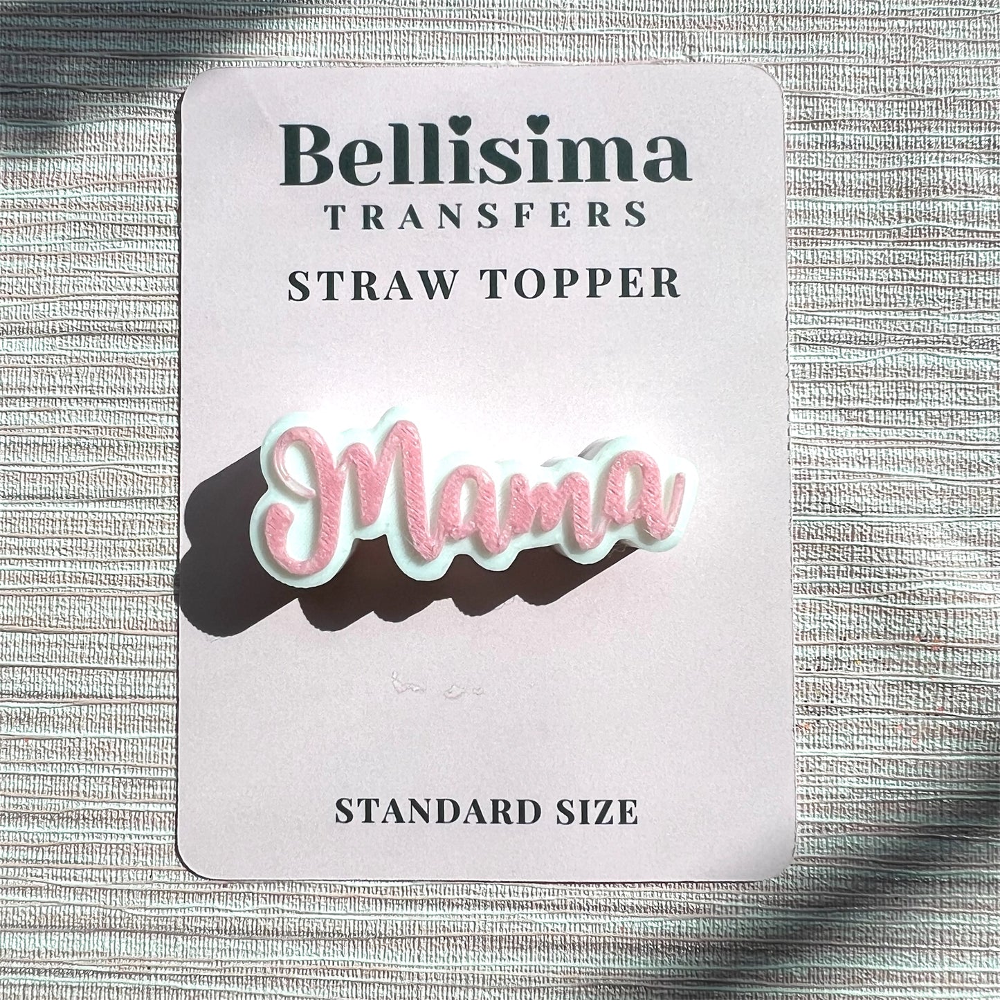 3D MAMA STRAW TOPPER - STANDARD