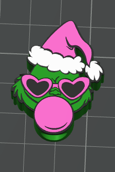 3D BUBBLE GRUMP Straw Topper Standard or Stanley