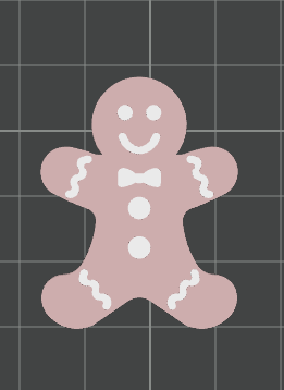 3D GINGERBREAD MAN STANDARD