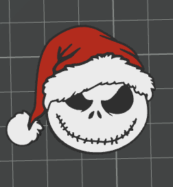 3D SANTA JACK STANDARD OR STANLEY