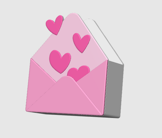 3D Glitter Love Letter Pen Holder |Makeup Brush Holder|Cute 3D Printed Desk Organizer