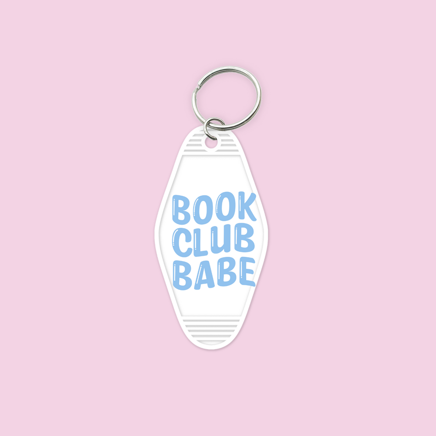 Book Club Babe UV DTF Motel Keychain (Copy)