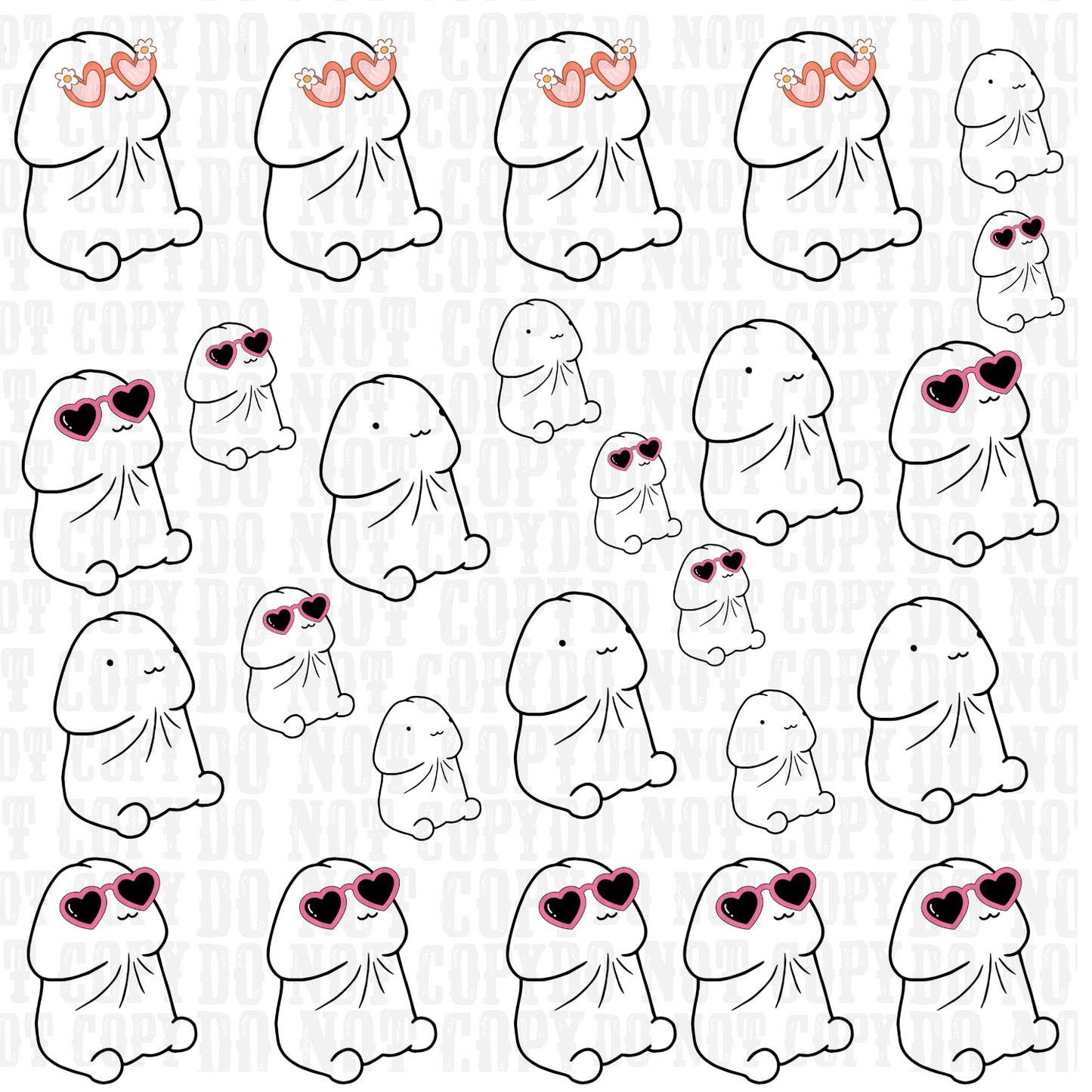 LITTLE RICHARDS UV DTF ELEMENT SHEET -SHOP EXCLUSIVE