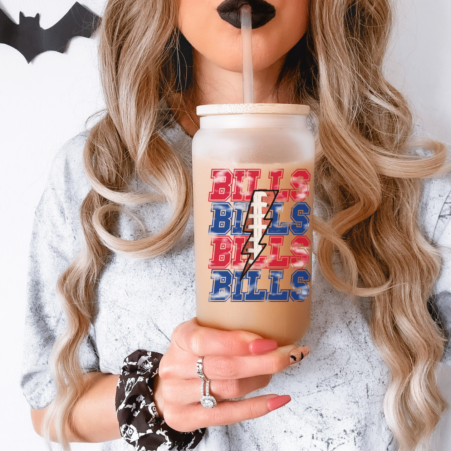 Bills Stacked UV DTF Decal