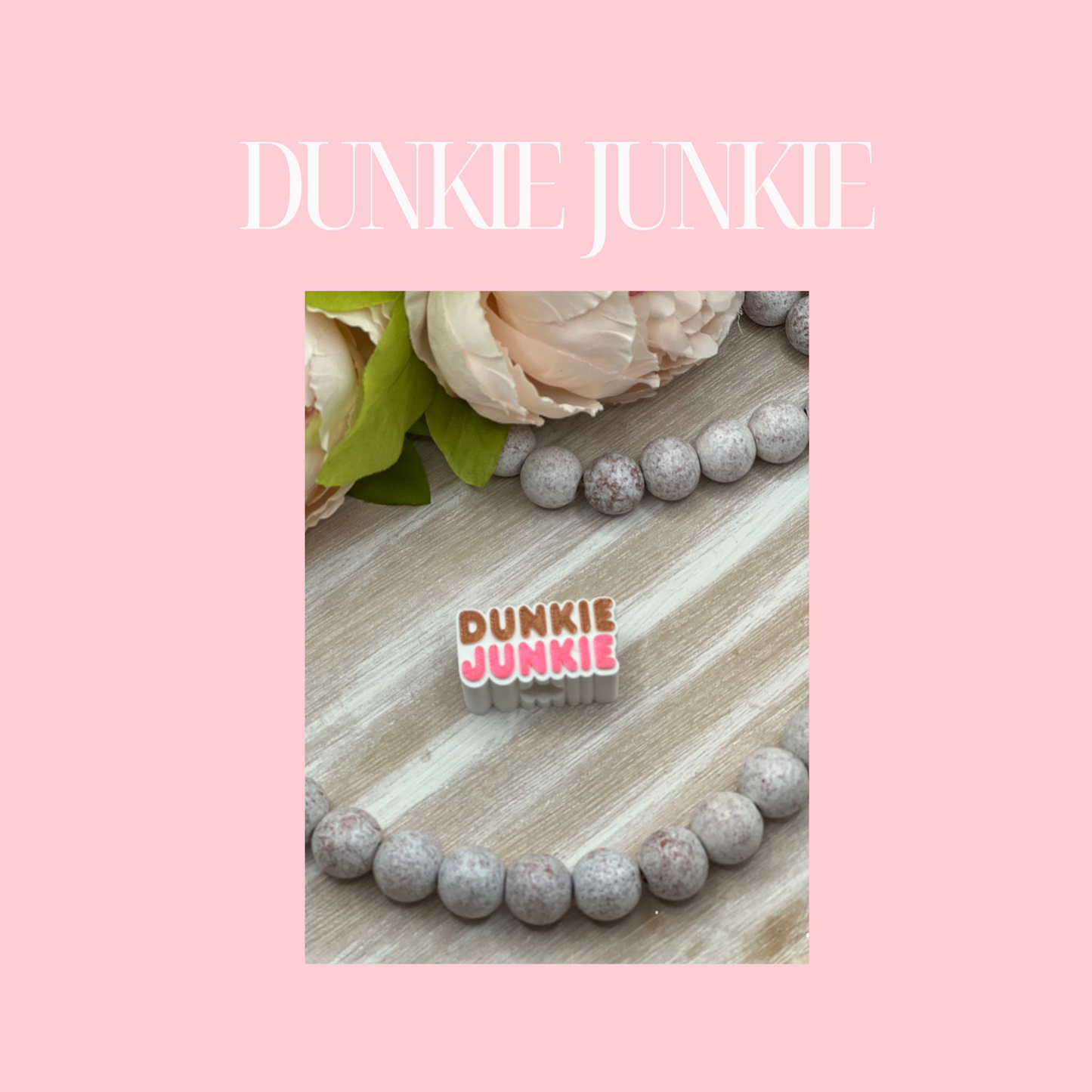 3D DUNKIE JUNKIE Straw Topper- STANDARD SIZE