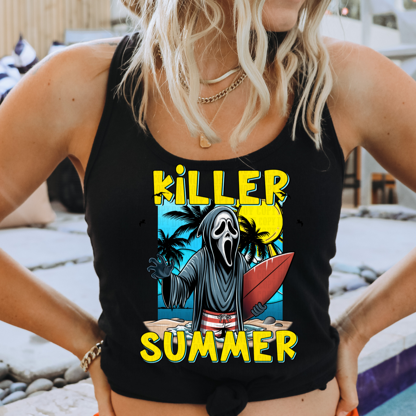 HORROR KILLER SUMMER FLOAT BOYS DTF