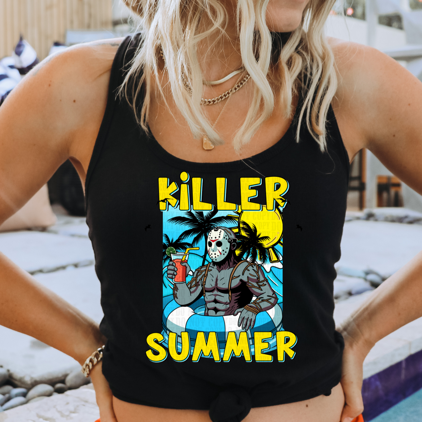 HORROR KILLER SUMMER FLOAT BOYS DTF