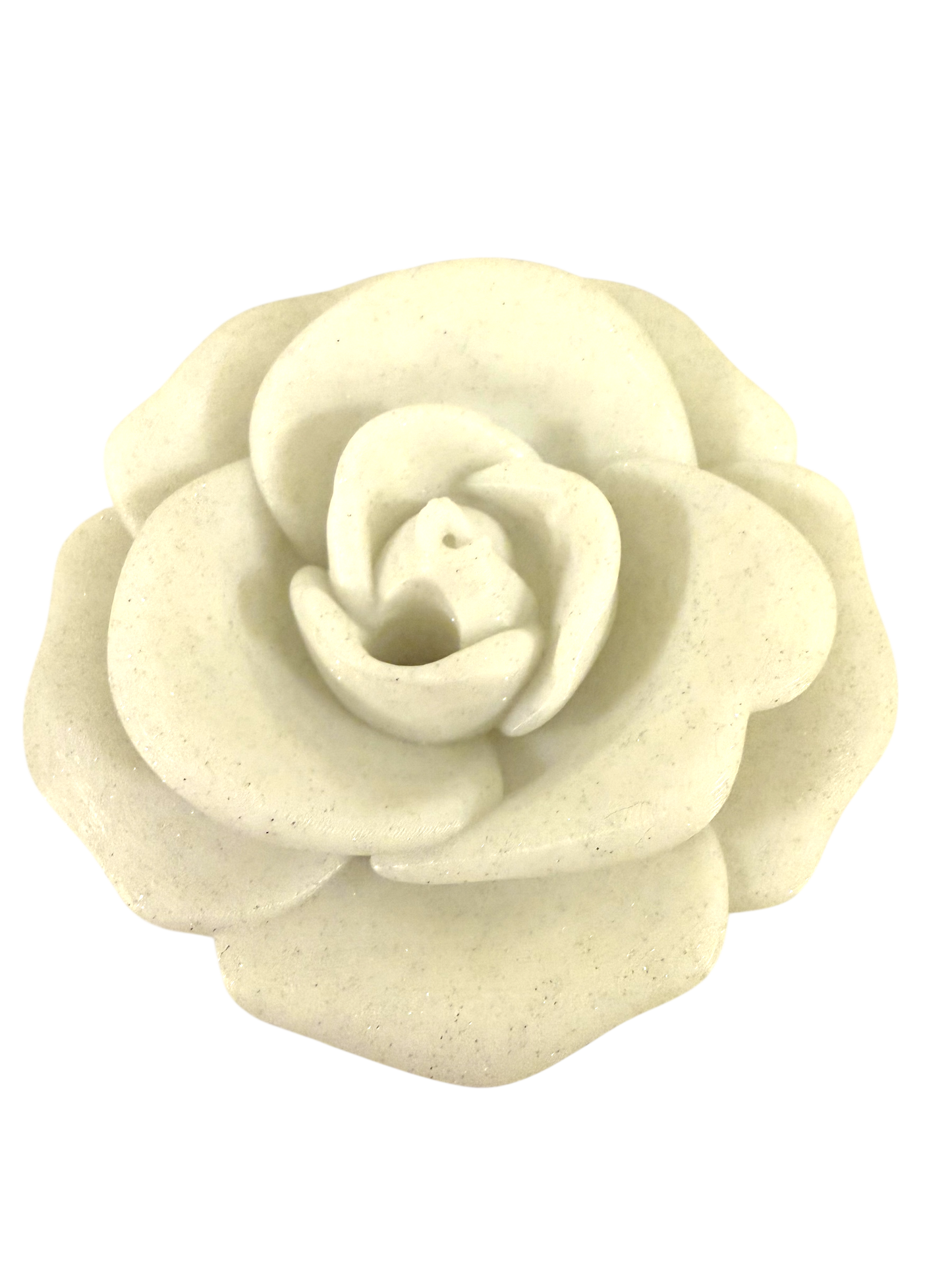 🌹16oz Single Rose Lid Topper – 3D Printed Floral Straw Topper | Tumbler Accessory