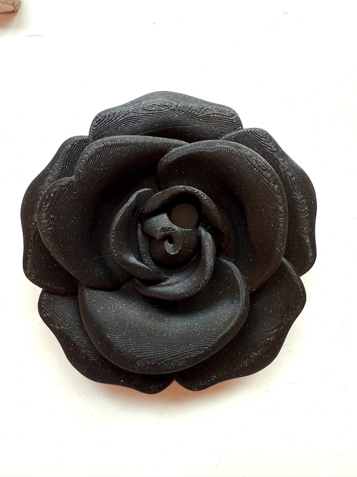 🌹16oz Single Rose Lid Topper – 3D Printed Floral Straw Topper | Tumbler Accessory
