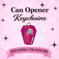 New Can Opener Keychains