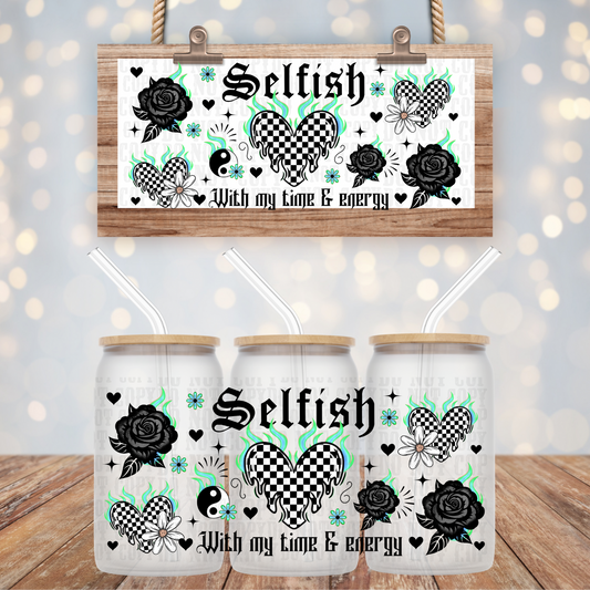 SELFISH UV DTF CUP WRAP