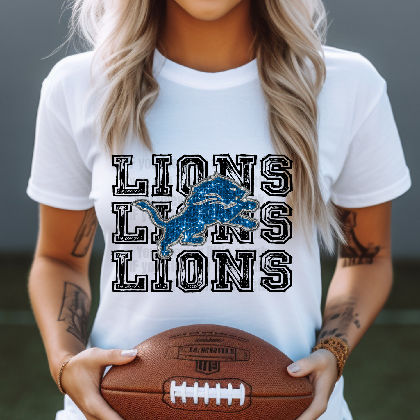 STACKED FOOTBALL Mascot Bundle  DTF