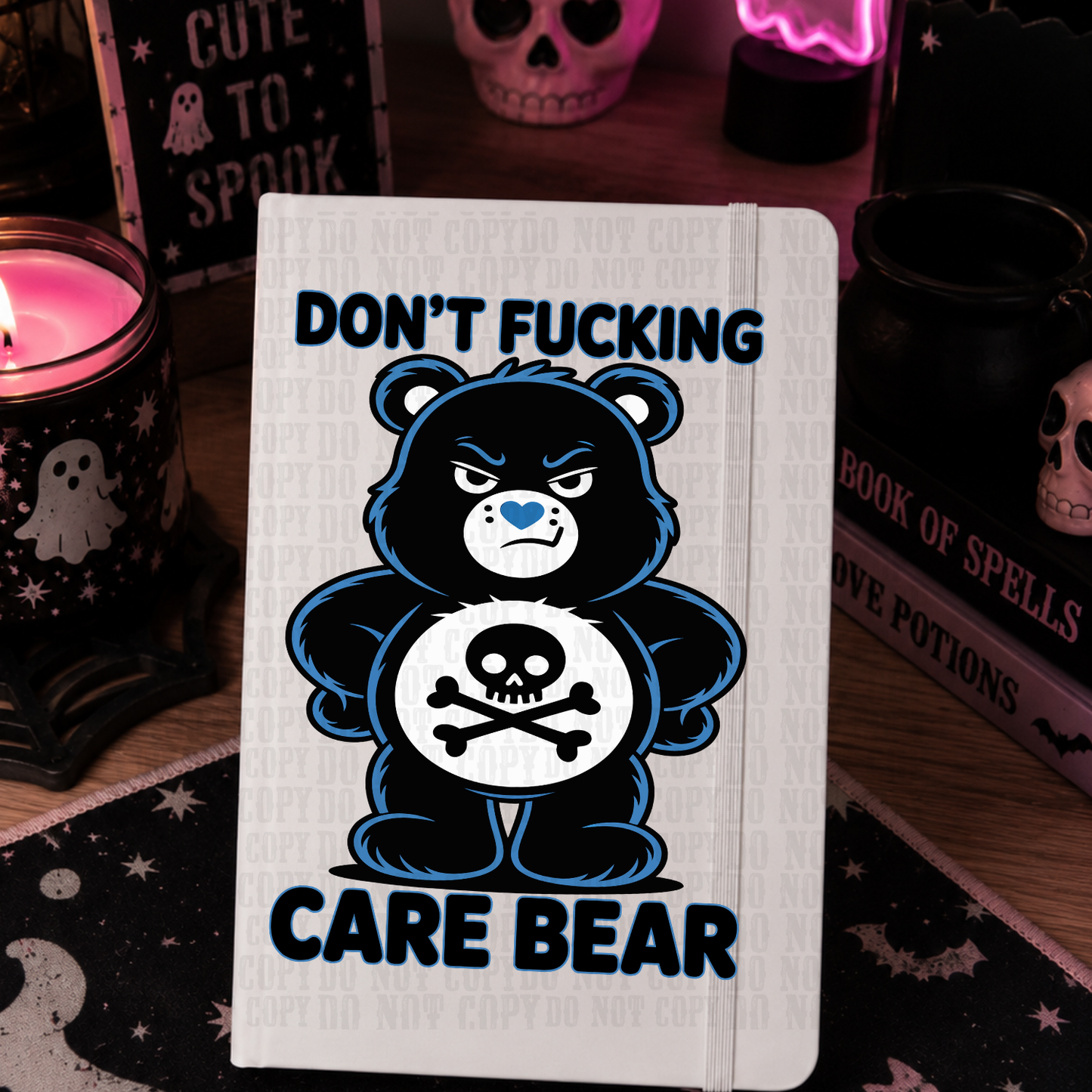Custom Spooky Themed A5 Notebooks
