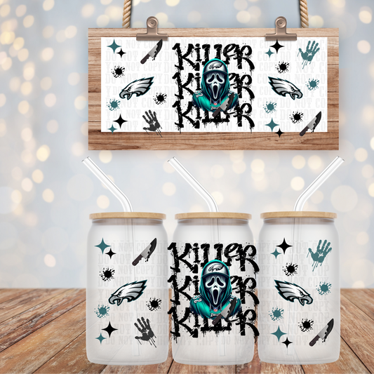 KILLER FOOTBALL BUNDLE UV DTF CUP WRAP - SHOP EXCLUSIVE BY LILLY