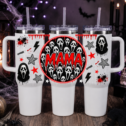 40oz HORROR MAMA BUNDLE UV DTF CUP WRAP - SHOP EXCLUSIVE BY CIERA