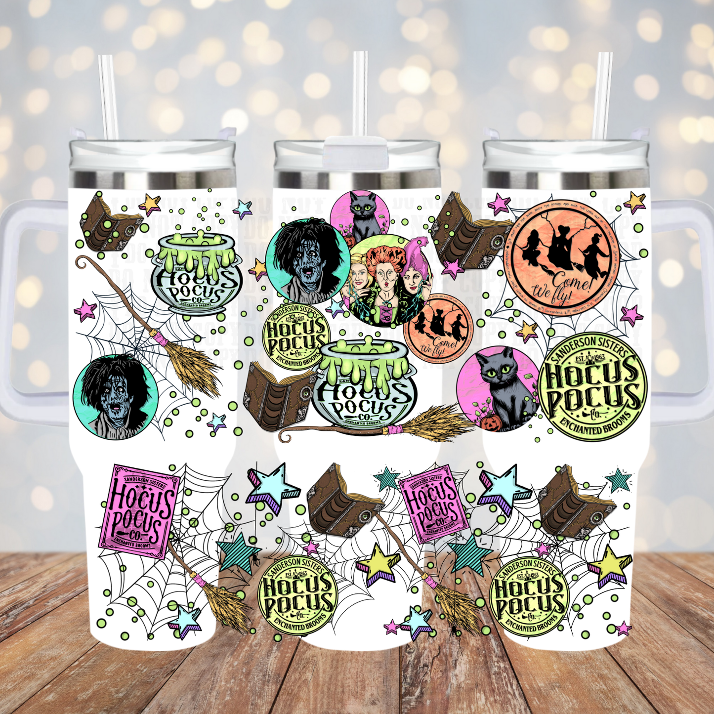 40oz HP WE FLY  UV DTF CUP WRAP