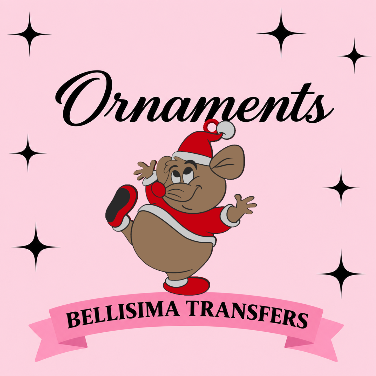 3D Christmas Ornaments] Cute Holiday Tree Decor
