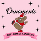 3D Christmas Ornaments] Cute Holiday Tree Decor