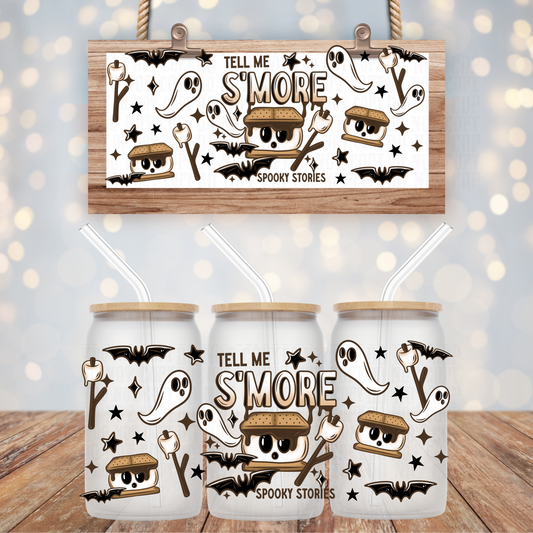 GHOSTY SMORE UV DTF CUP WRAP