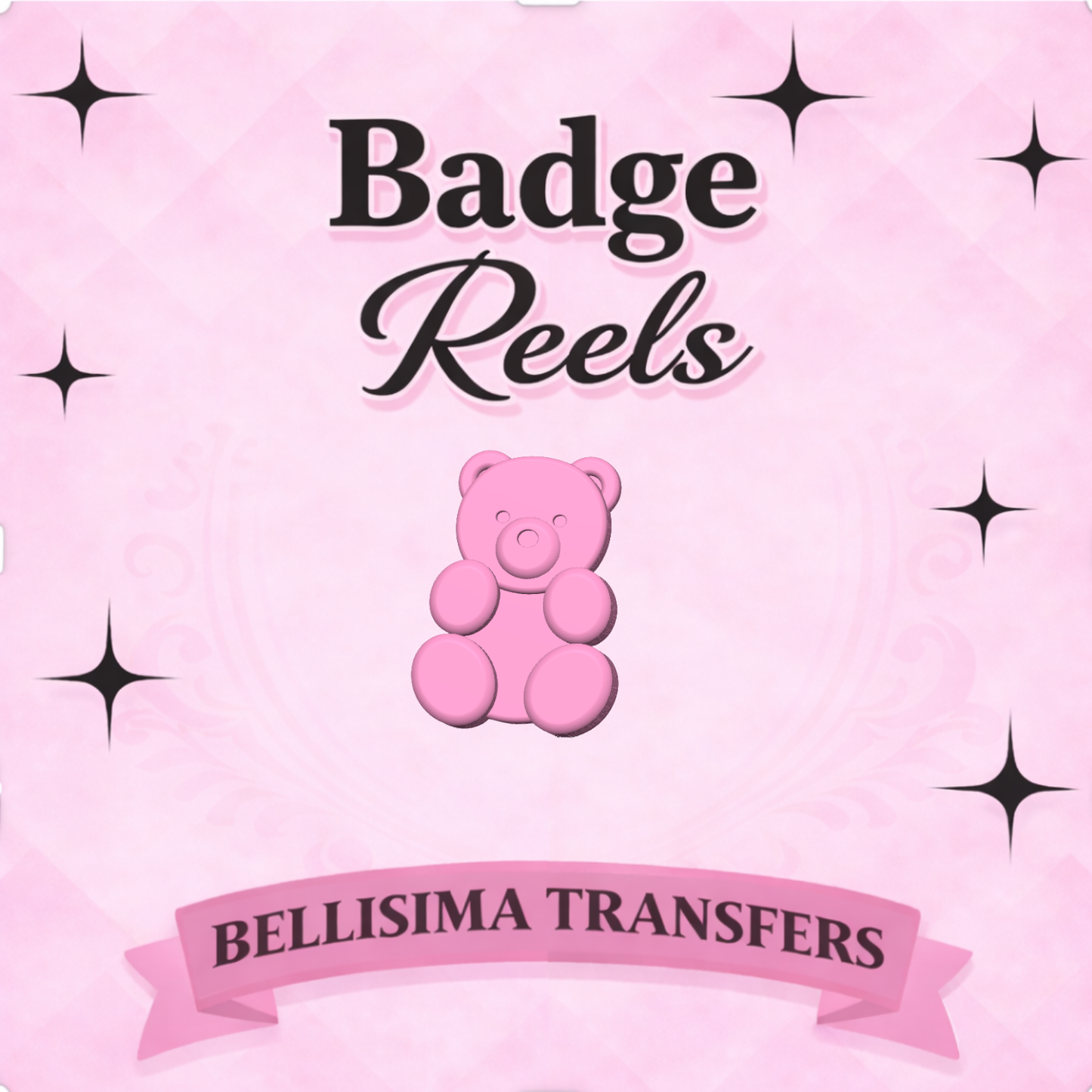 3D Gummy Bear  Badge REEL