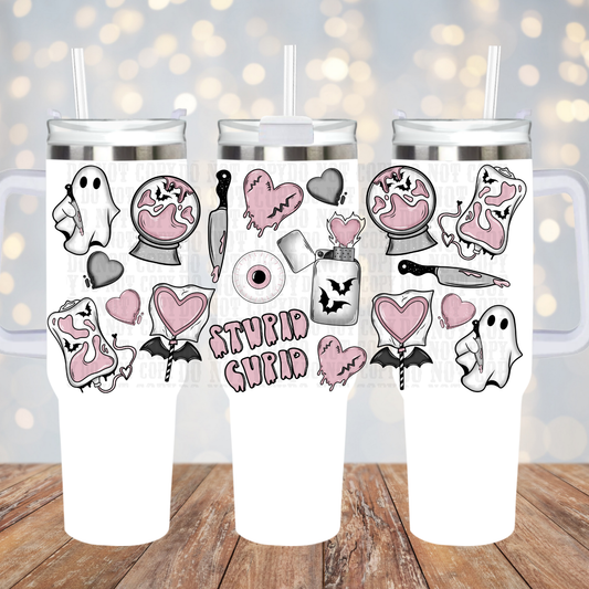 40OZ SPOOKY LOVER UV DTF CUP WRAP