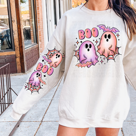 CUTESY BOO'S W/ SLEEVE  DTF