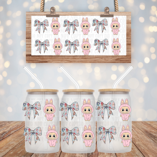 COQUETTE LA-BUBU STACKED UV DTF CUP WRAP - SHOP EXCLUSIVE