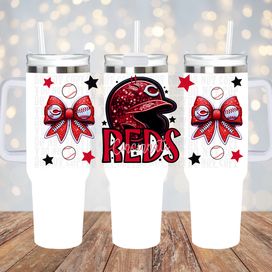 40oz REDS UV DTF Cup Wrap-Shop Exclusive