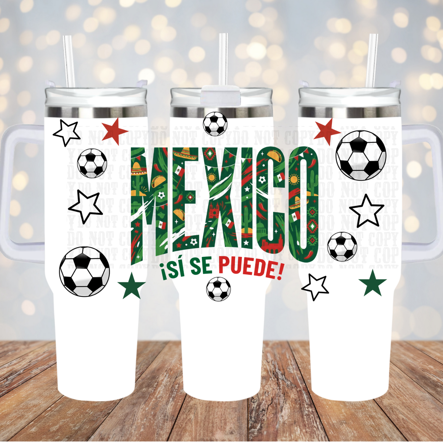 SOCCER WORLD CUP BUNDLE UV DTF CUP WRAP