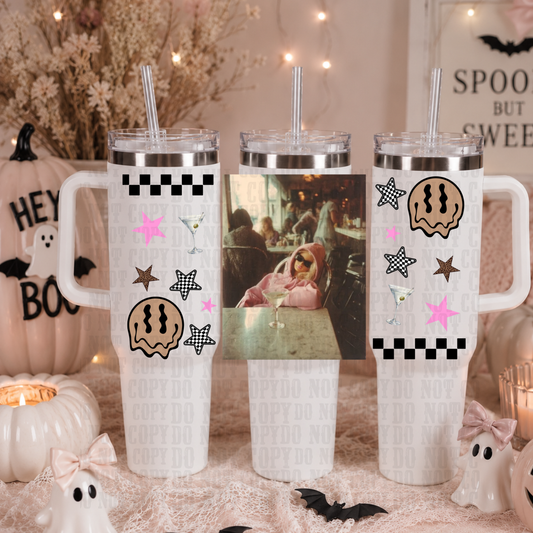 40oz REGRETS  UV DTF CUP WRAP- SHOP EXCLUSIVE BY CIERA