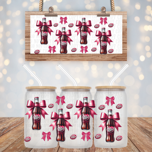 DR PEPPER VALENTINES UV DTF CUP WRAP