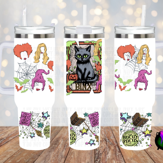 40oz BINXY BOO UV DTF CUP WRAP