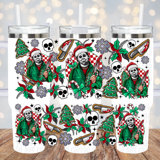 40oz HOLIDAY HORROR UV DTF CUP WRAP