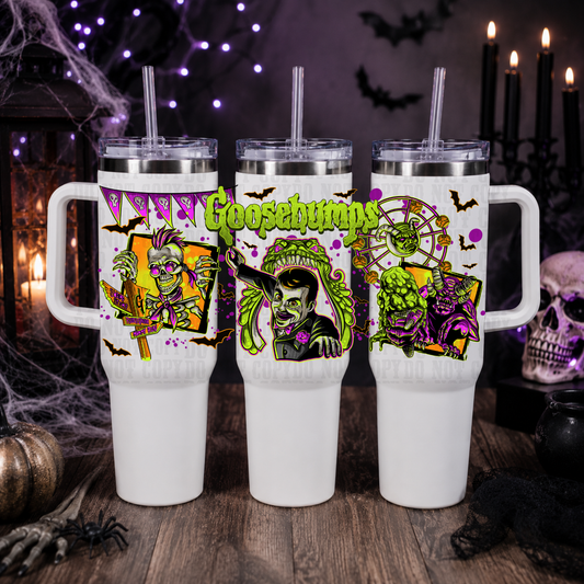 40oz  GOOSEBUMPS  UV DTF CUP WRAP