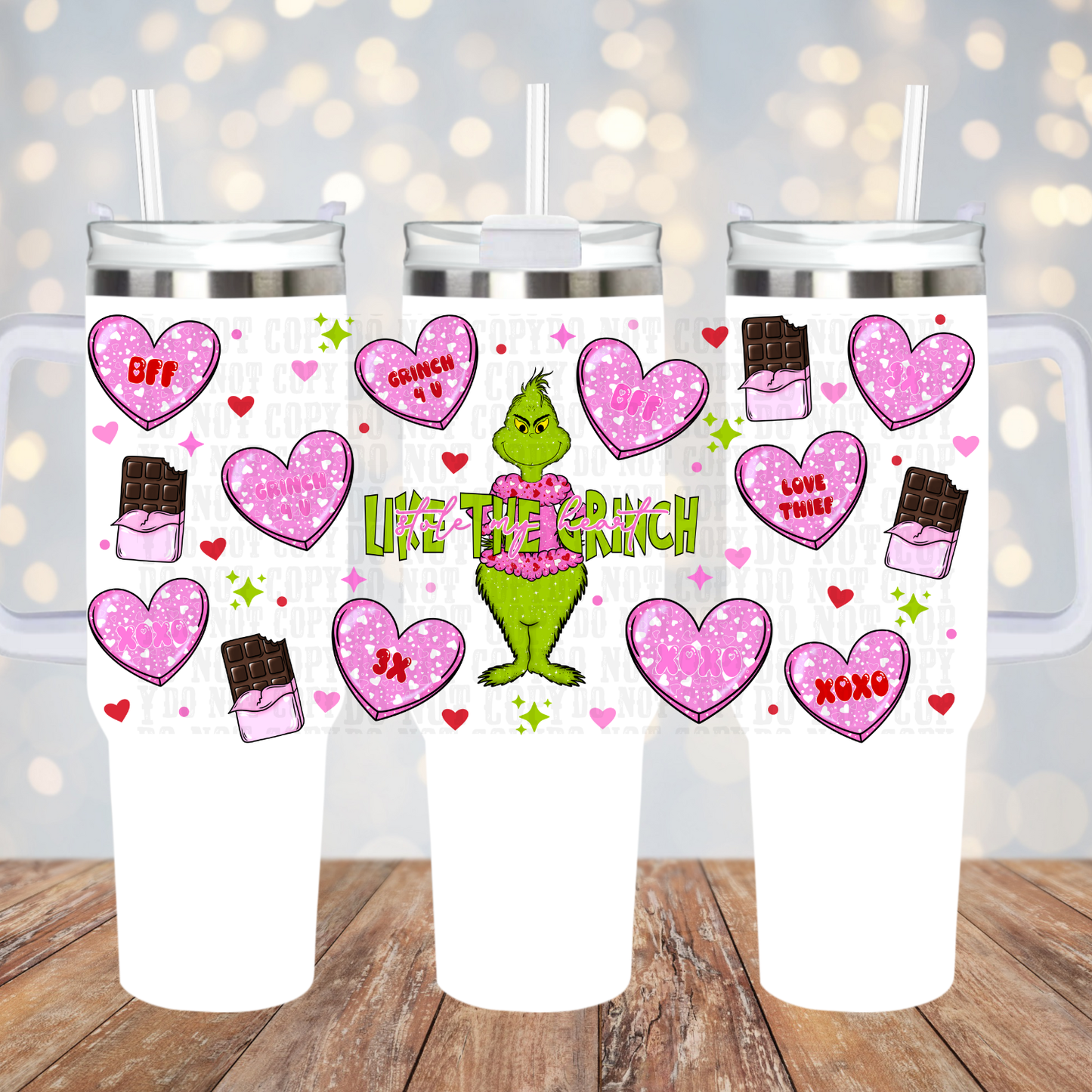 40OZ GREEN GUY LOVER UV DTF CUP WRAP