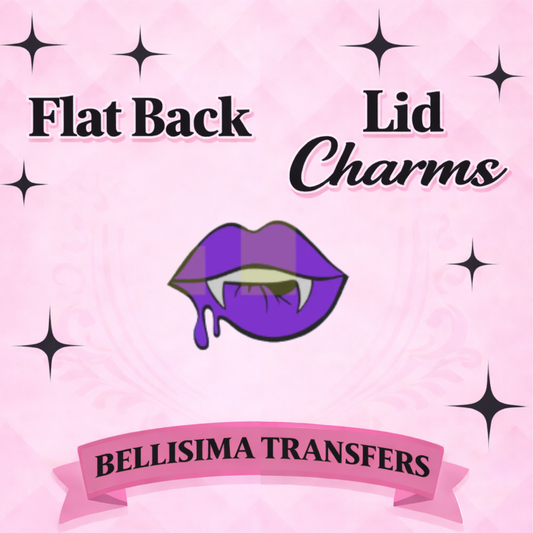 VAMPY Flat Back Lid Charms