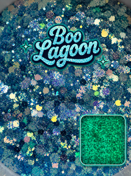 BOO LAGOON CHUNKY MIX GLOW GLITTER