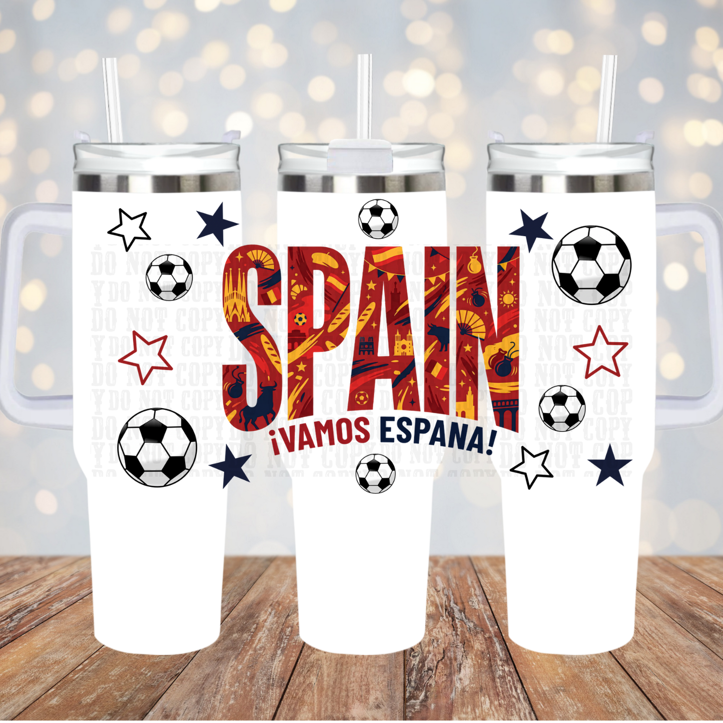 SOCCER WORLD CUP BUNDLE UV DTF CUP WRAP