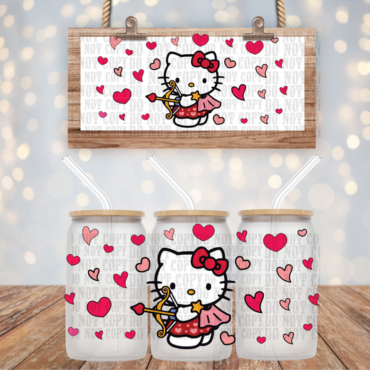 KITTY CUPID UV DTF CUP WRAP