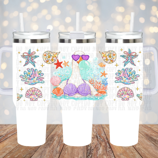 40oz BUBBLE GOOSE UV DTF Cup Wrap