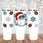 40oz FOOTBALL SANTA TEAMS BUNDLE    UV DTF CUP WRAP