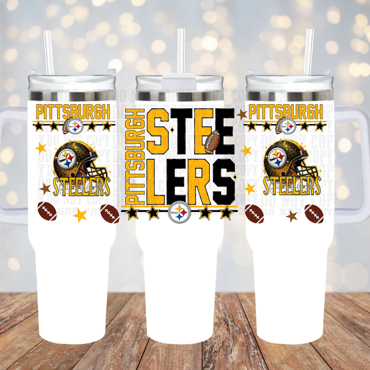 40oz STACKED PRO FOOTBALL BUNDLE