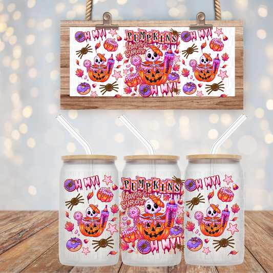OH MY PUMKINS!  UV DTF WRAP