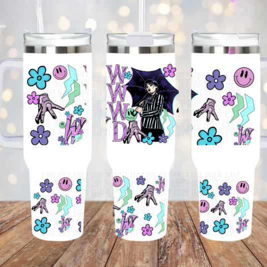 40oz RAINY WEDNESDAY UV DTF CUP WRAP